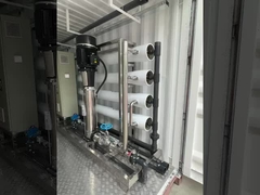 5~7단계 컨테이너화 된 염기성 물 필터레이션 시스템 100~1000m3 하루