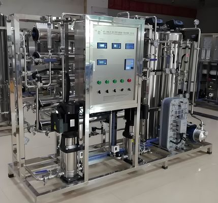 좋은 가격 18kw RO EDI 시스템과 Grundfos 펌프와 시멘스 PLC 제어 온라인으로