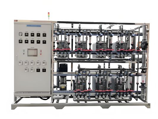 좋은 가격 Grundfos / CNP 펌프 EDI 시스템 UPVC / SS304 장착 1-50m3 시간 용량 온라인으로
