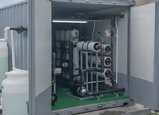 좋은 가격 소금 / 소금 물 역오스모스 필터 시스템 15-65kw 온라인으로