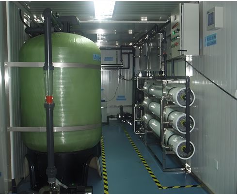 좋은 가격 15-65kW 순수 처리 RO 시스템 50-70% 회수 거부 온라인으로