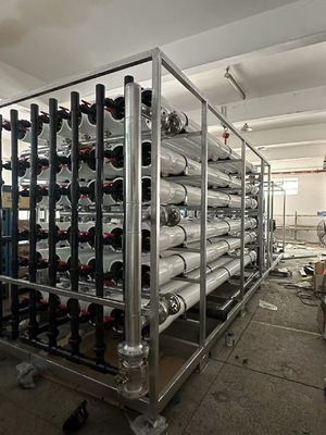 좋은 가격 시멘스 PLC와 함께 500-10000 PPM 소금 물 역오스모스 플랜트 온라인으로