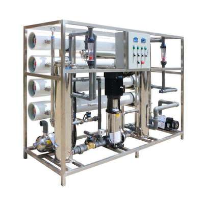 좋은 가격 5000LPH Commercial RO System with 99.9% Salt Rejection and 1 Year Warranty for Industrial Waste Treatment 온라인으로